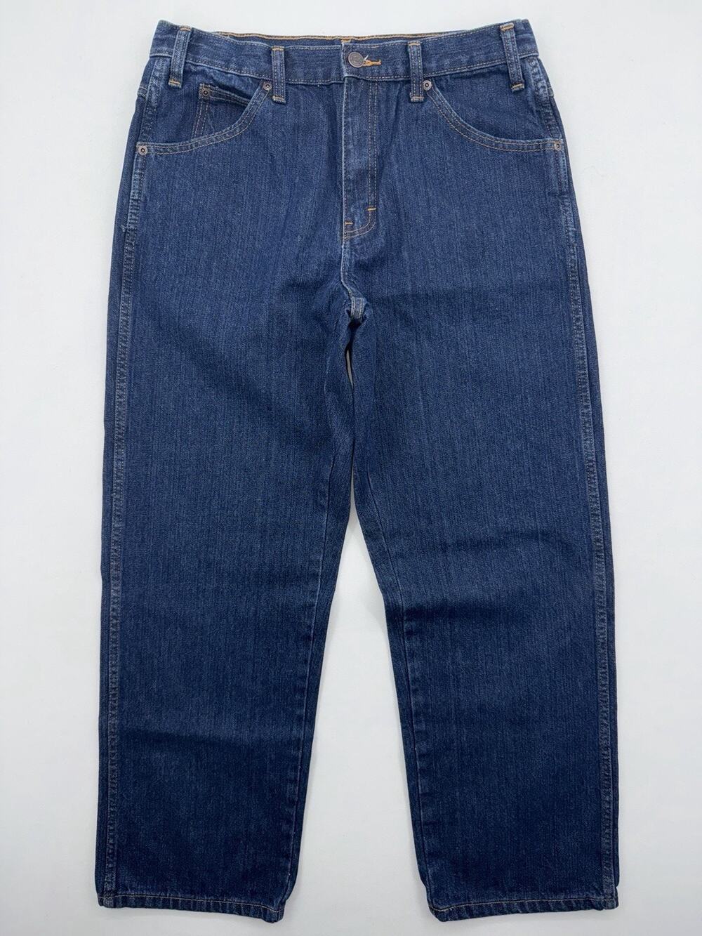 Dickies Jeans Men’s Dark Wash Straight Leg Denim Work Size 32x30